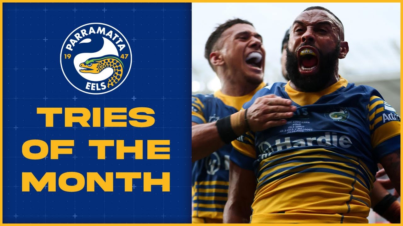 NRL Highlights | NRL 2025 | Parramatta Eels Top Tries of July