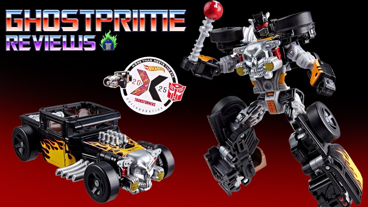 Transformers X Hotwheels Bone Shaker