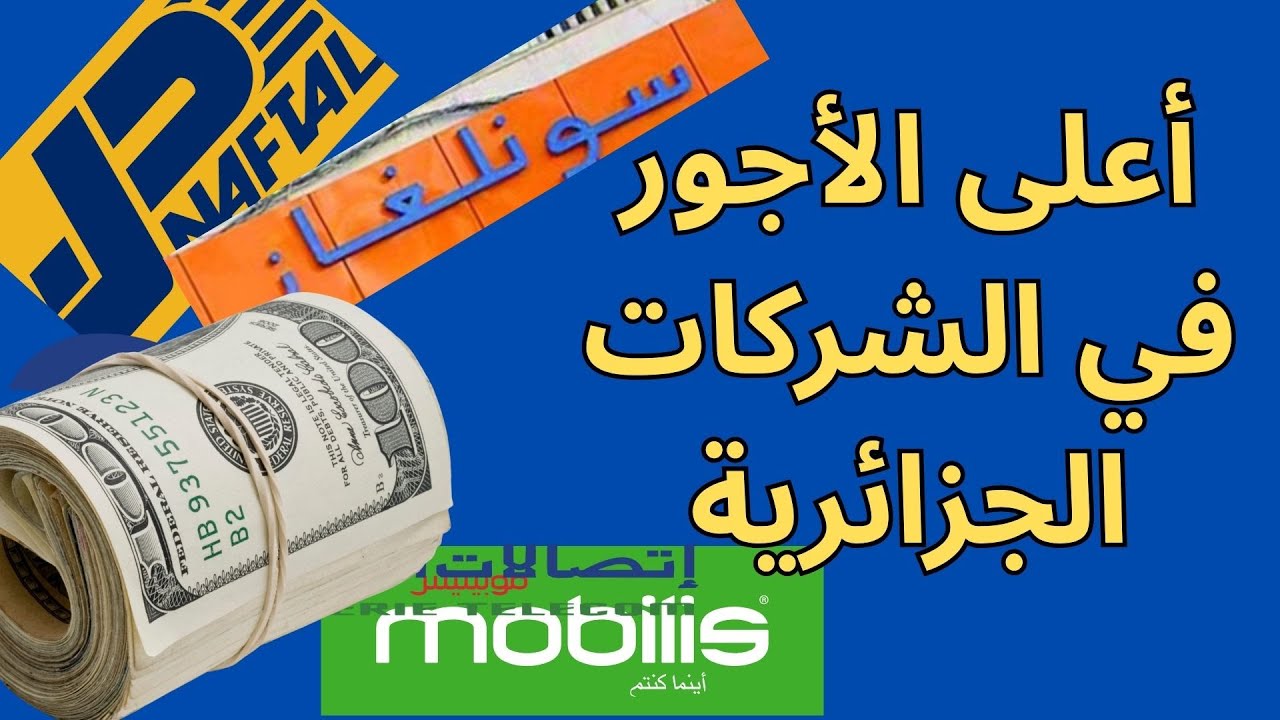 💰 أعلى الأجور في الجزائر 2025 📊  ترتيب 10 مؤسسات اقتصادية برواتب خيالية! 💼💸