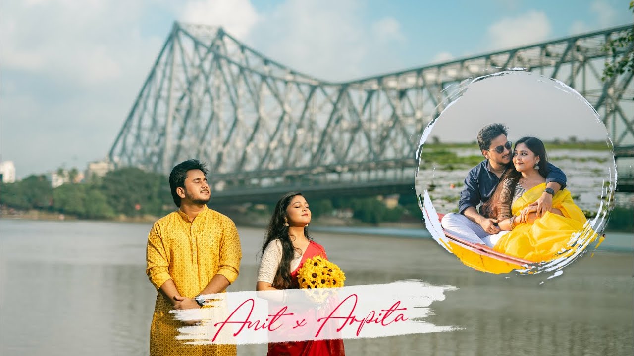 Bengali style Pre-wedding of Arpita & Anit // Kolkata shoot // cinematography by Lens and You