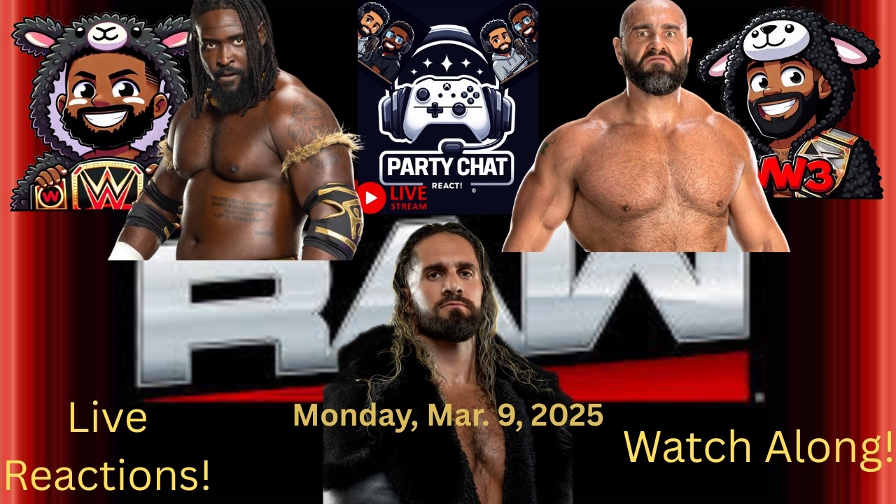 WWE RAW Live Reactions! | Live React with us! - 3/9/26