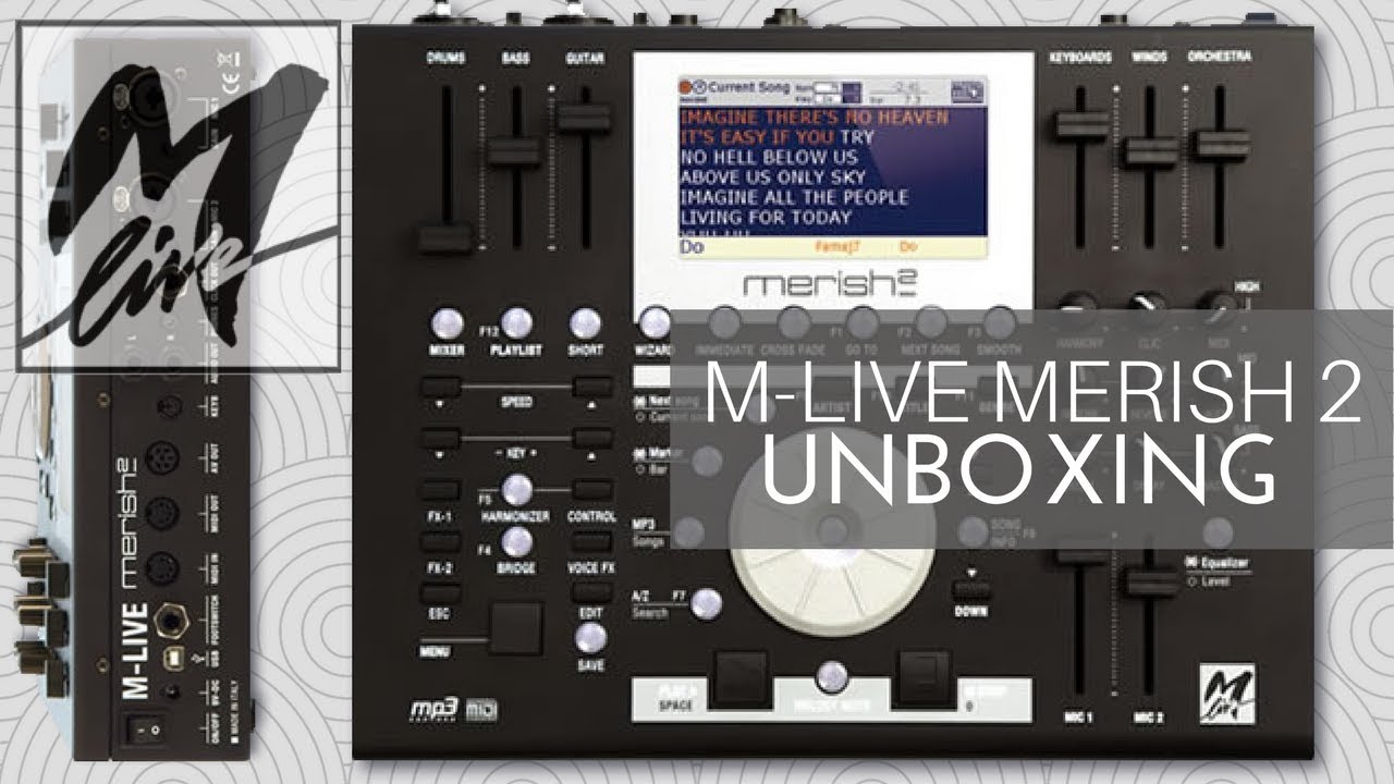 M-Live: Merish 2 unboxing D-music