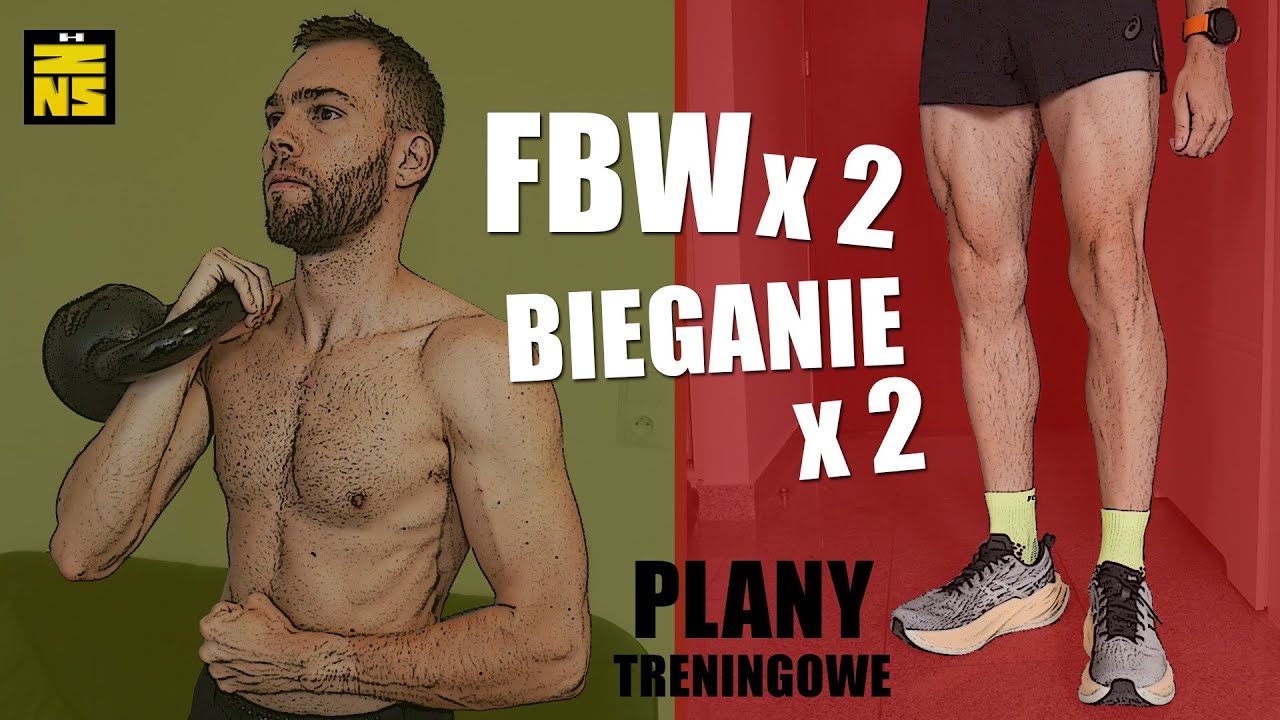 Plan treningowy pod BIEGANIE i SIŁOWNIĘ | Trening HYBRYDOWY