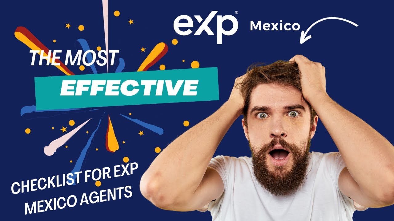 Effective Checklist for Everyday Tasks for eXp Mexico Agents