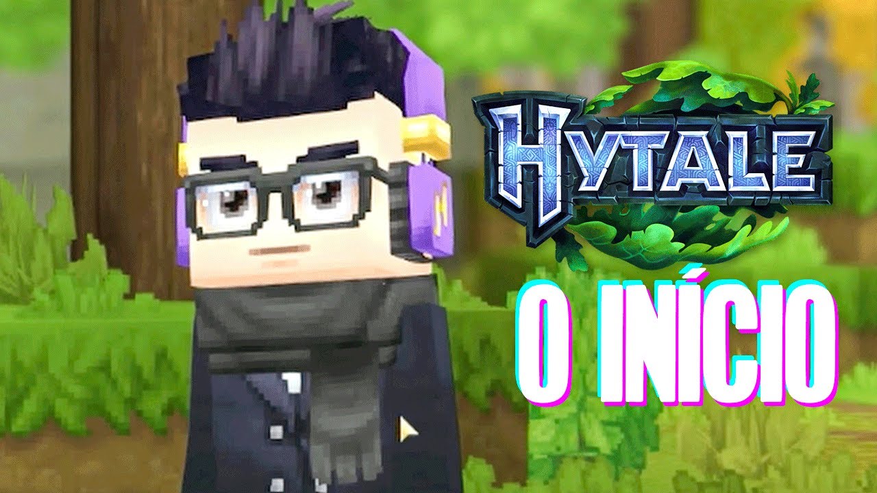 HYTALE - O Início! Conhecendo o NOVO Concorrente de MINECRAFT!
