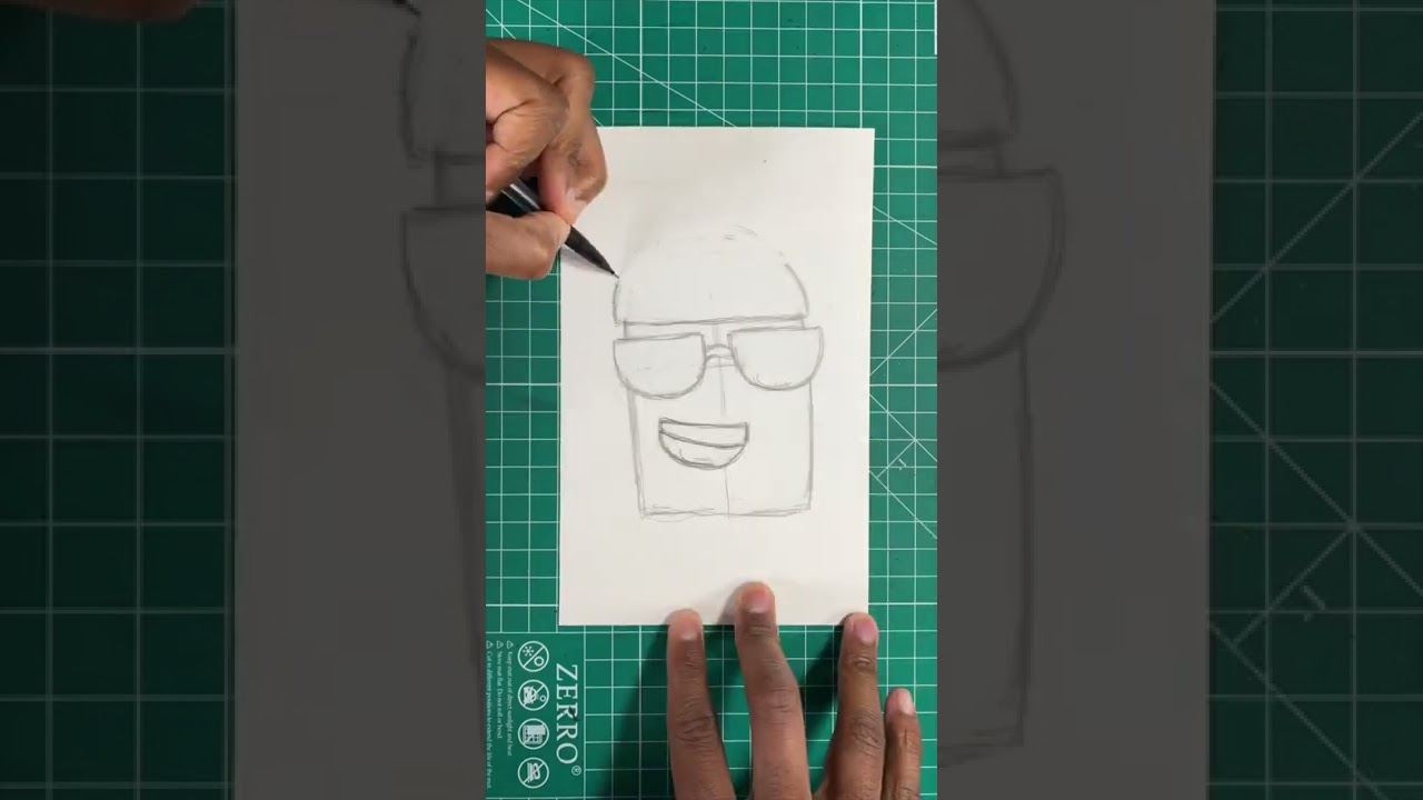 Fortnite The Brat | How To Draw It Too #illustration #cartooning #fanart #shorts