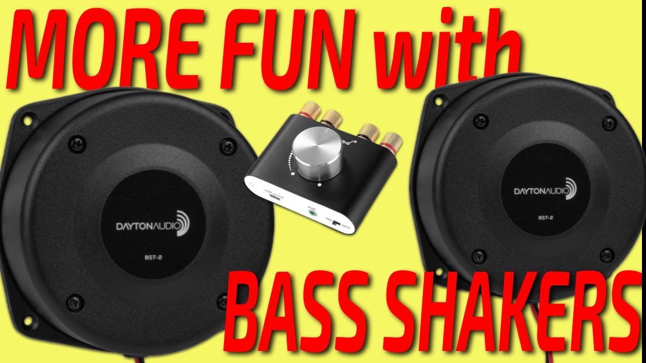 Повысьте свой уровень гонок с помощью этой самодельной установки Bass Shaker стоимостью 100 долларов