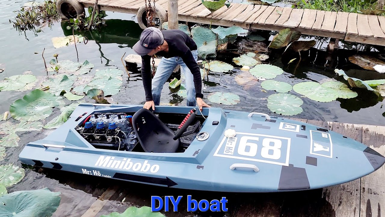 DIY boat tutorial cách tôi tự làm một chiếc thuyền nhỏ