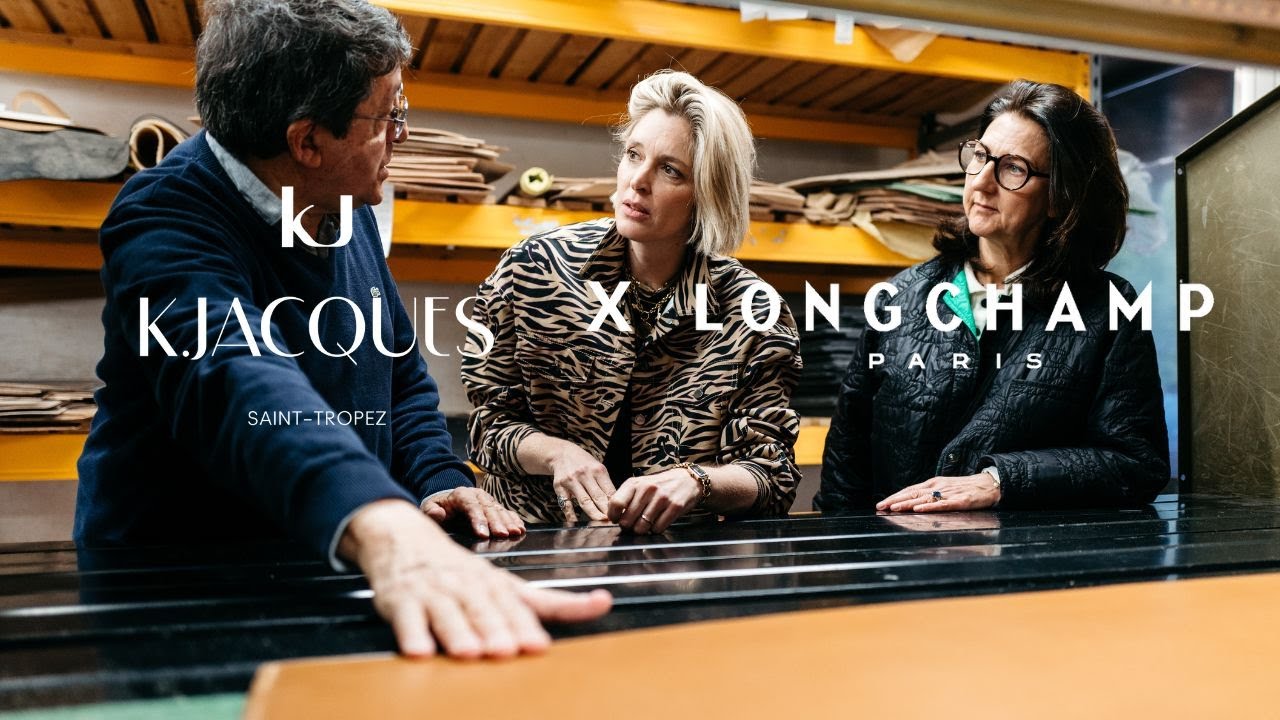 K.Jacques x Longchamp - Visite de notre atelier avec Sophie Delafontaine et Peggy Frey