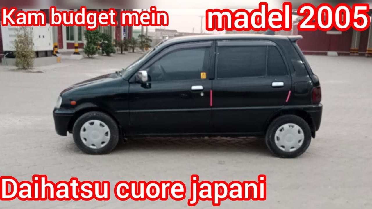 Daihatsu japani cuore model 2005 total janen gadi ac on Lahore reg  03026374814 kamalia in Pakistan