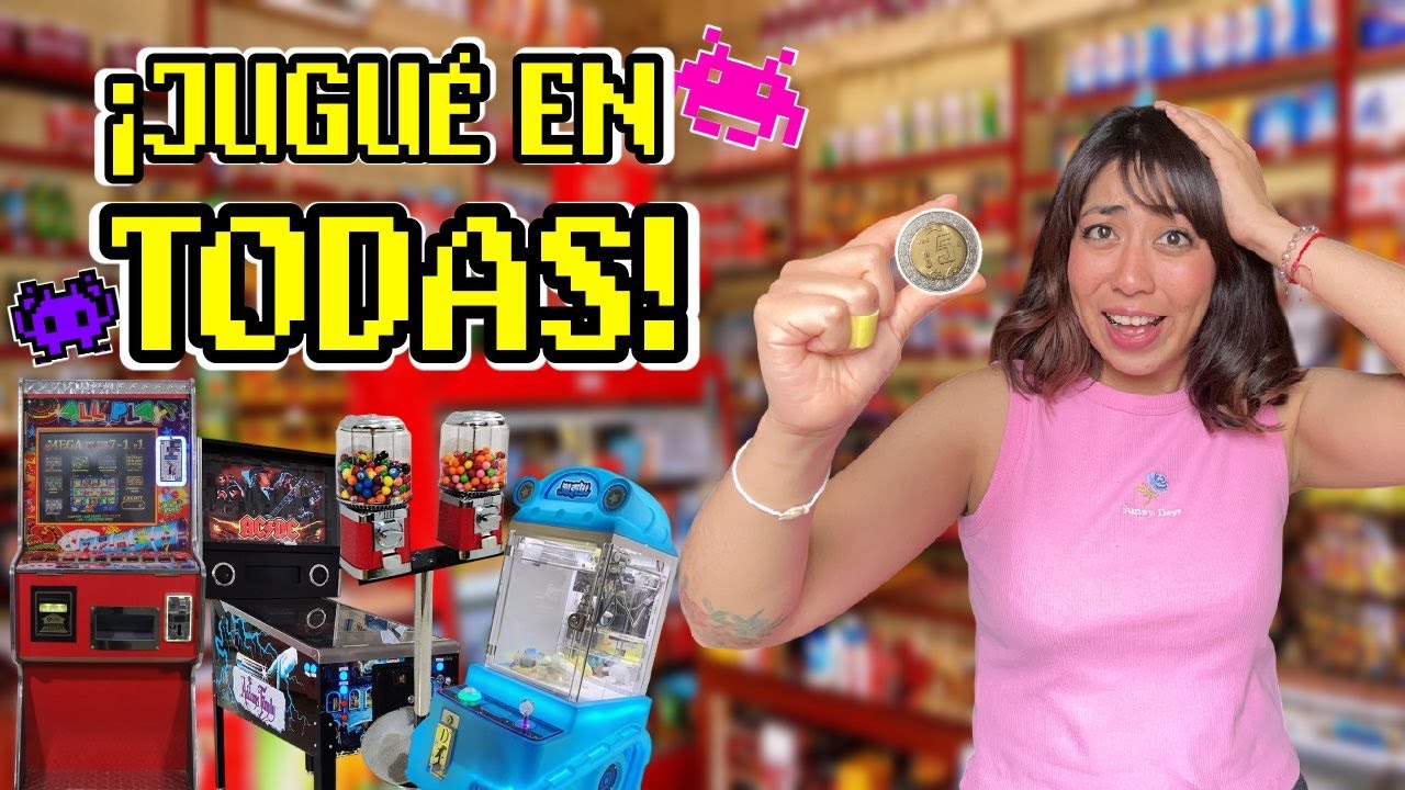 🎮JUGUÉ EN TODAS LAS MAQUINITAS DE LAS TIENDITAS👾 ¡Gasté TODO mi DINERO! 💸 | CARITO DE CHILL