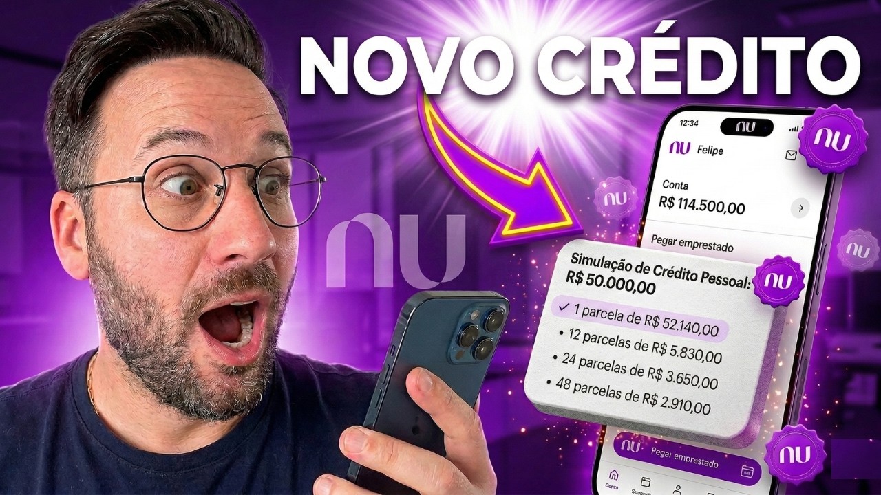 NUBANK LANÇOU O PIX FIADO! Por Que Eu Não Vou Usar Esse Dinheiro de 