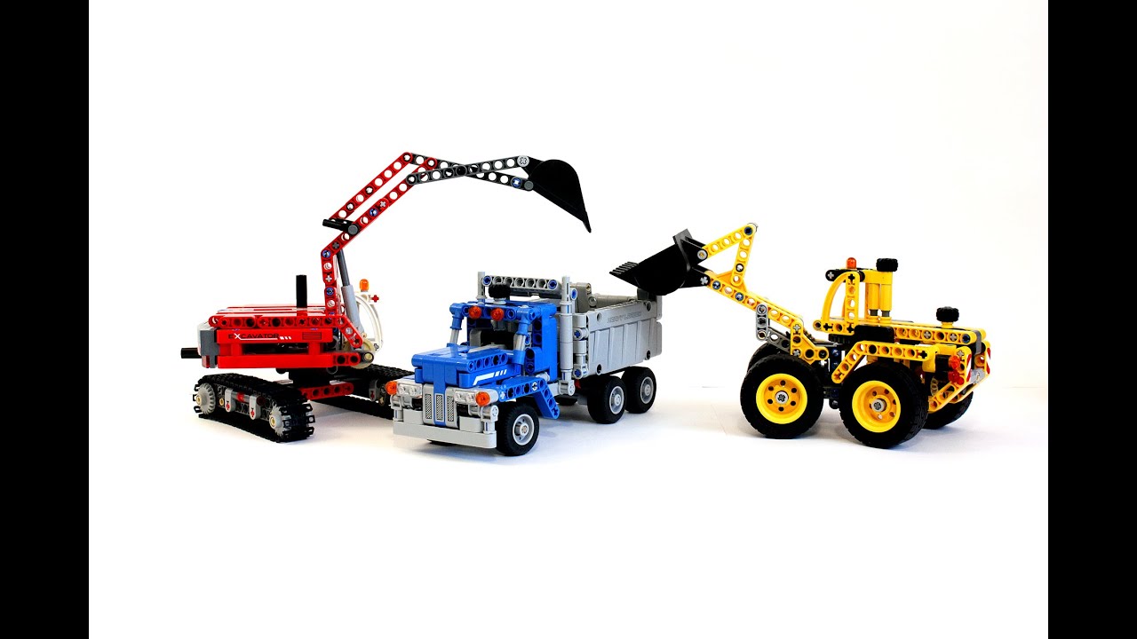 ЛЕГО Техник 42023 Строительная Команда – Обзор / LEGO Technic 42023 Construction Crew – Review
