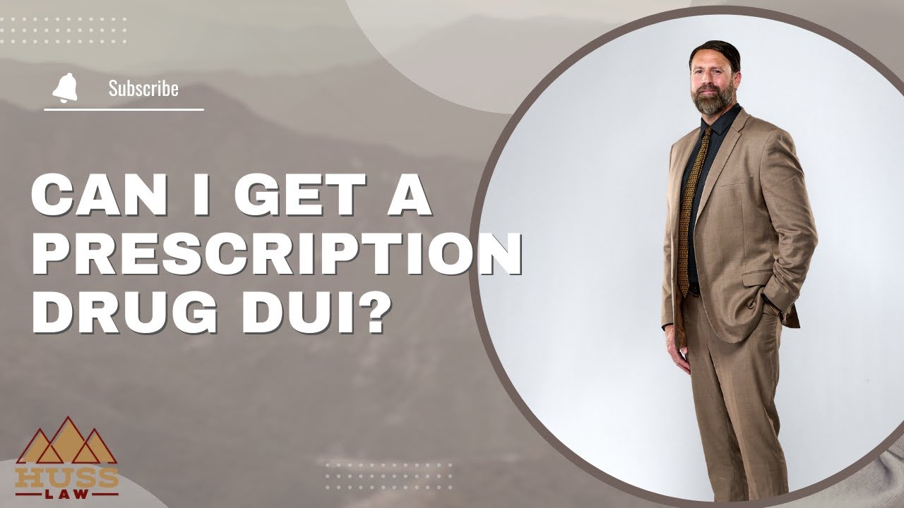 Can I Get a Prescription Drug DUI?