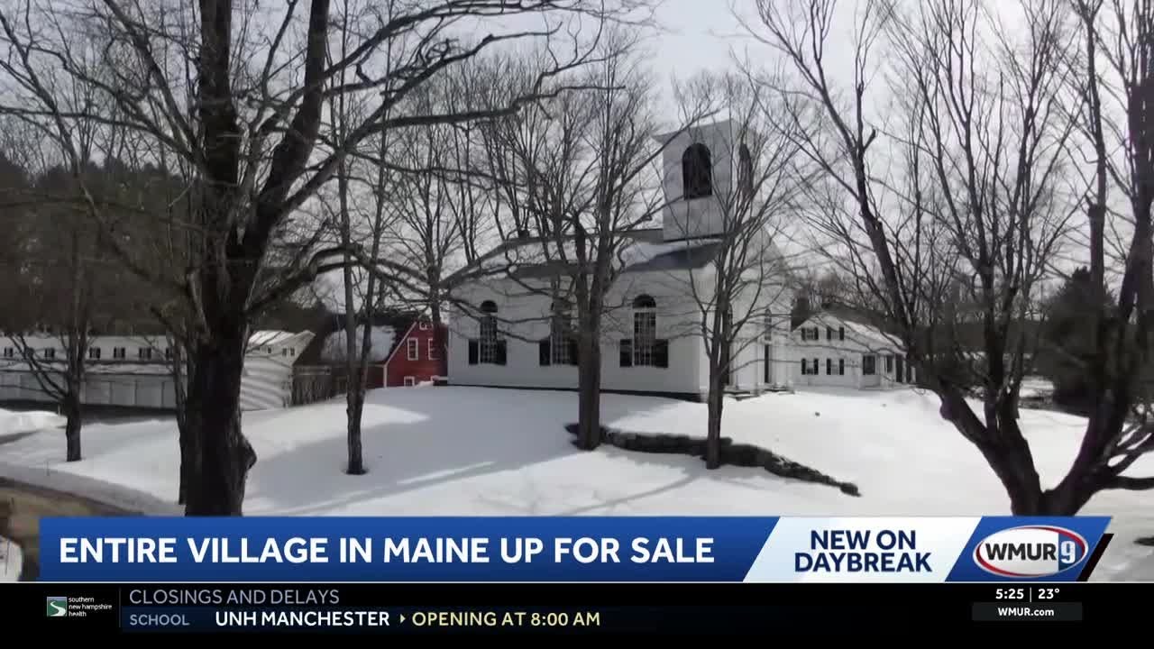 This multi-million dollar village in Maine could be yours