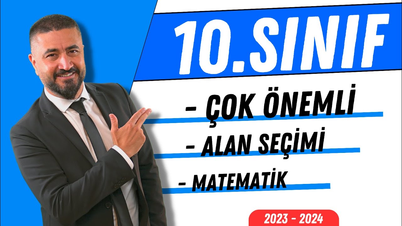 10. Sınıflara Tavsiyeler | Rehber Matematik