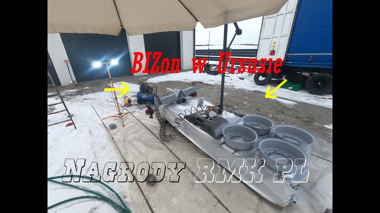 BIZon w URSusie cz.3  I KONKURS I Lakierowanie  I  Lux robota I Ursus C 360 3P I RMK PL I Nagrody I