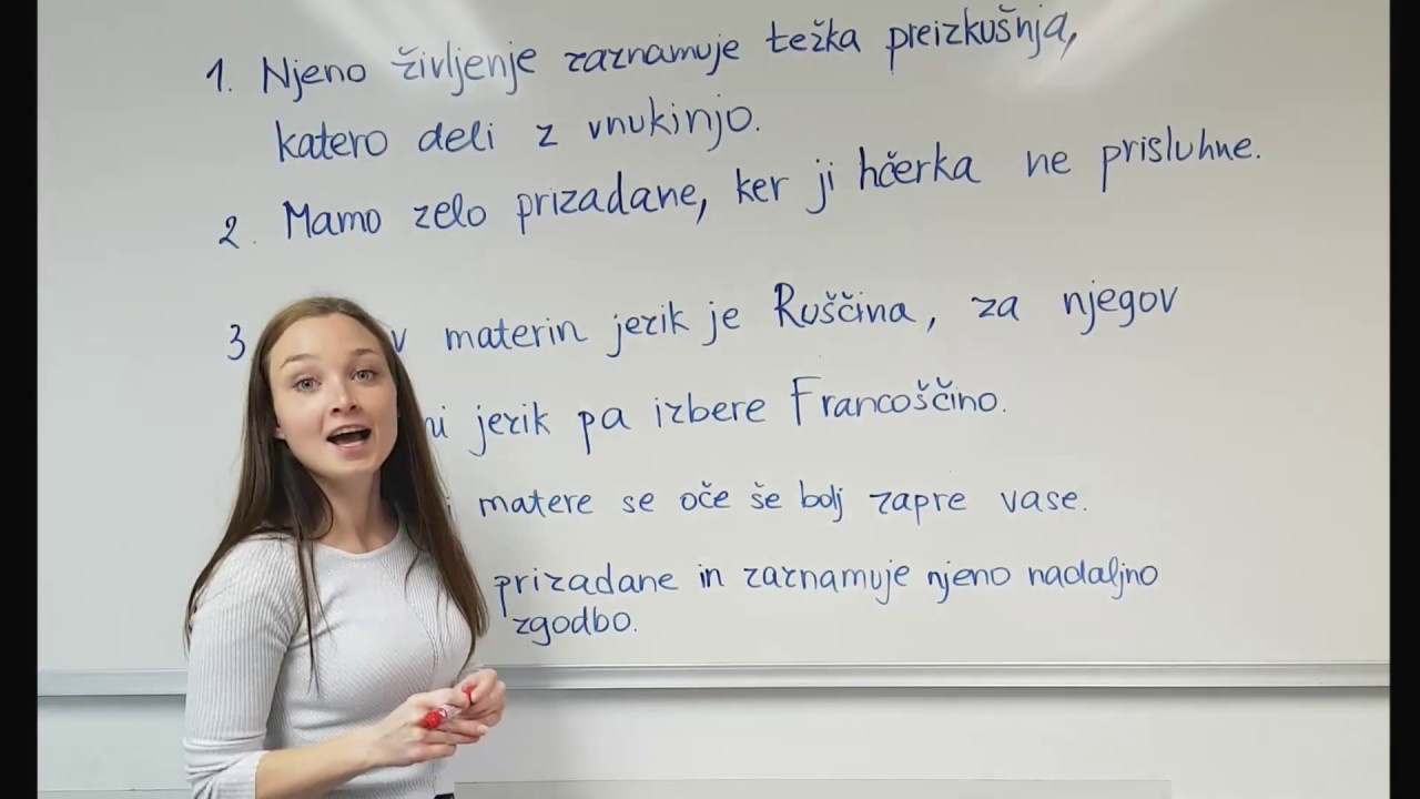 Najpogostejše napake  1 |  Slovenščina na maturi