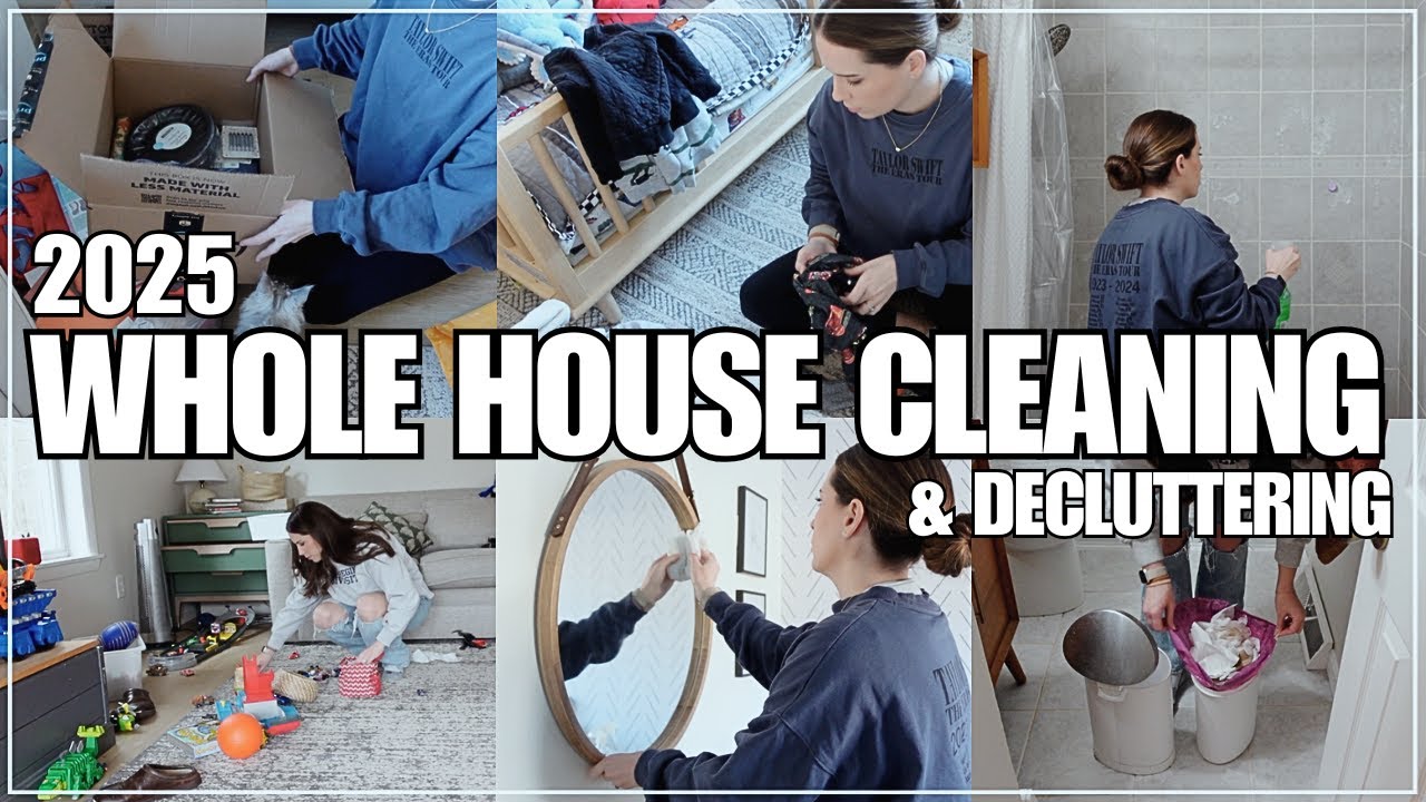 REAL LIFE Cleaning & Decluttering Motivation! Transform Your Space & Clean With Me in 2025