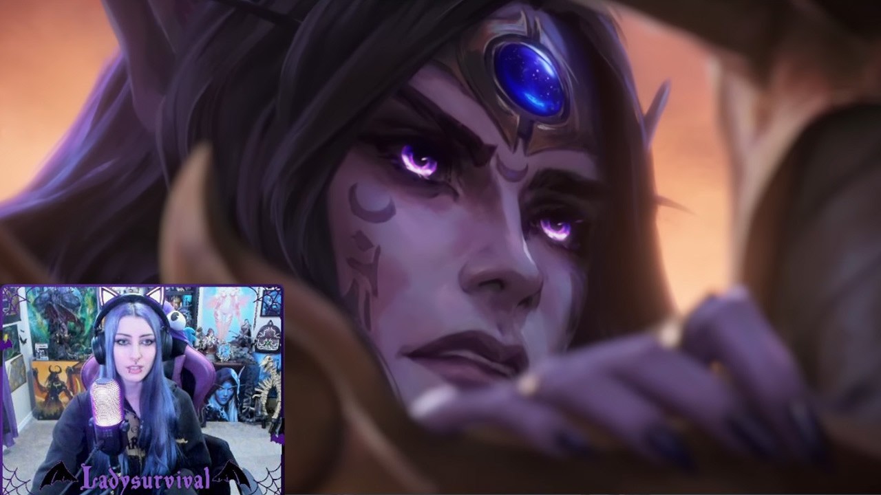 Ladysurvival Reacts to NEW Xal’atath Cinematic 💜🌙 (& My Thoughts About Who She Was Before..)