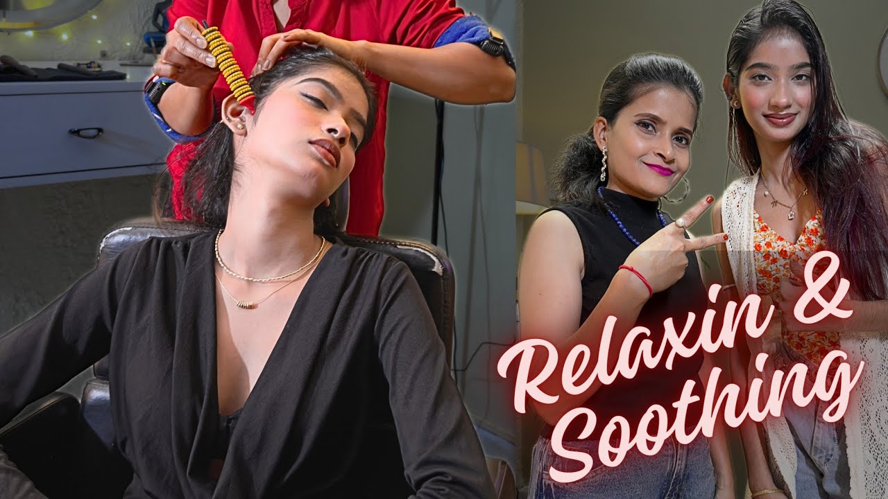 Long Hair Head Massage ASMR | This Is Relaxing & Soothing Ultimate Massage For Deep Sleep