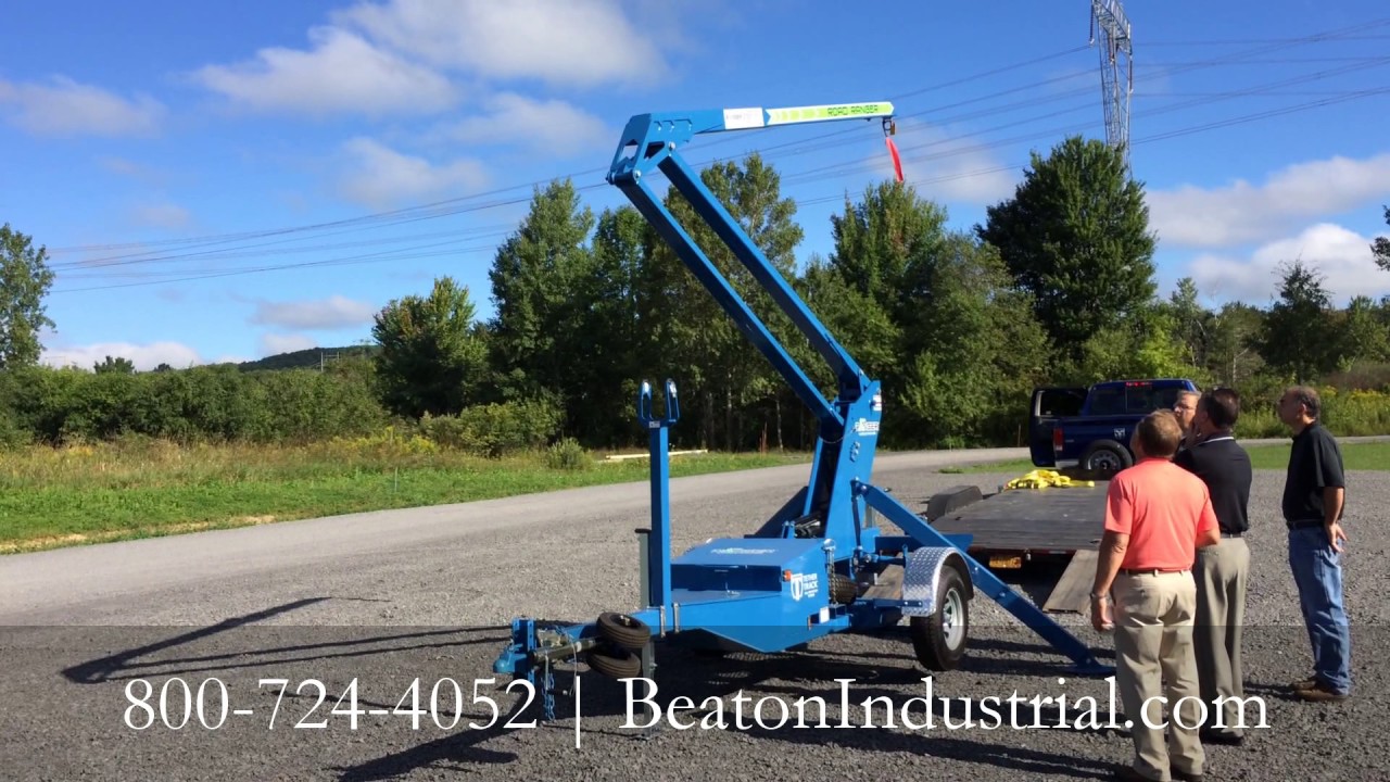 Road Ranger Demonstration - Going Up - Mobile Fall Prevention Anchor Point