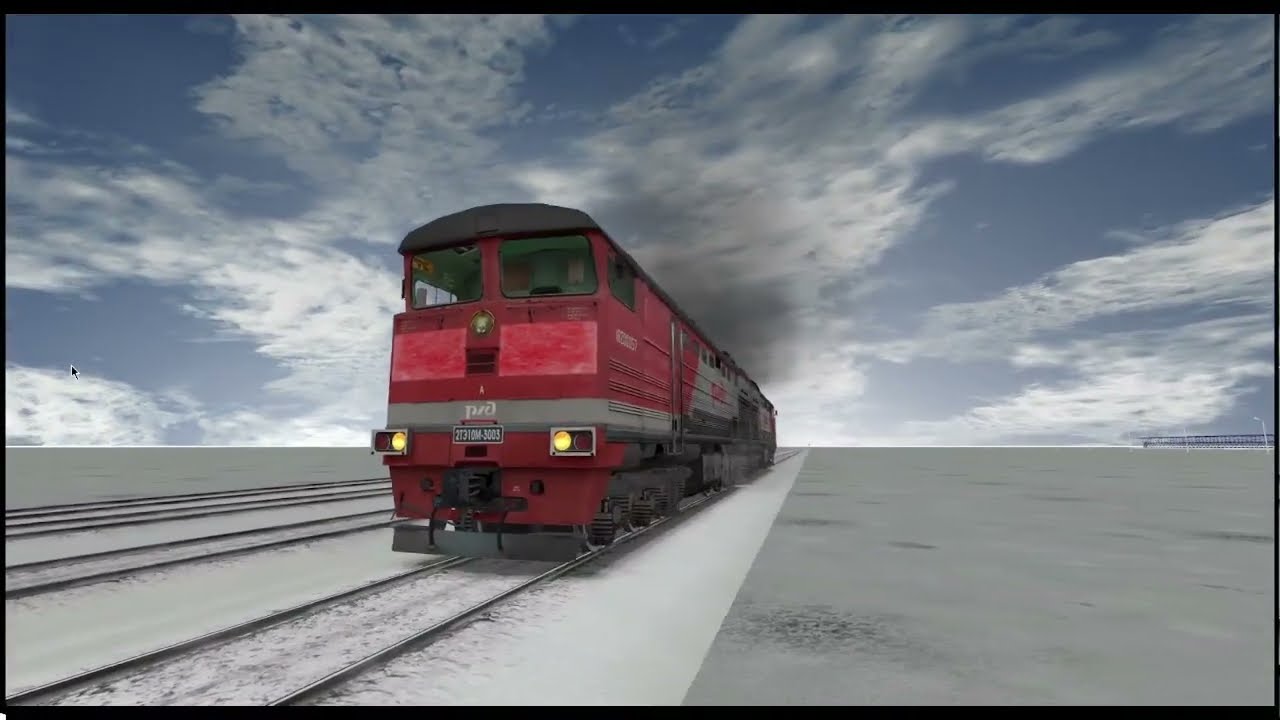 Запуск 2ТЭ10М,3ТЭ10М в RTrainSim (RTS MDD)
