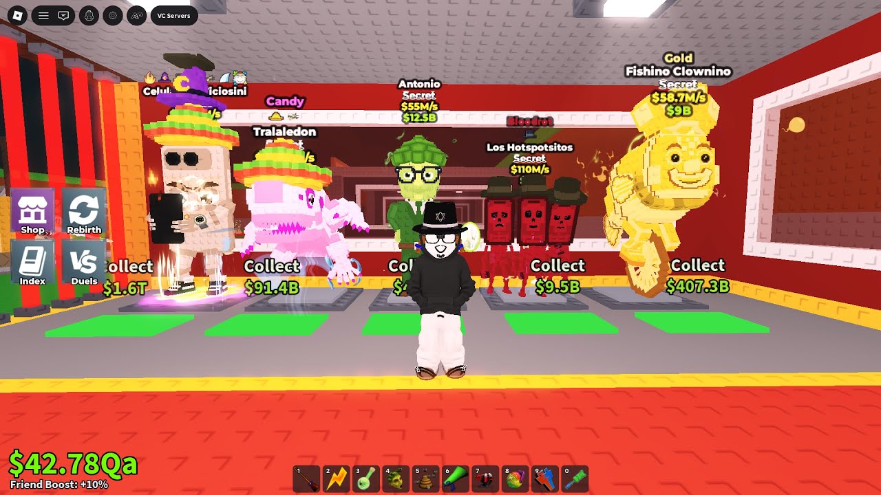 Live Steal A Brainrot Trading and PVPING!🚨