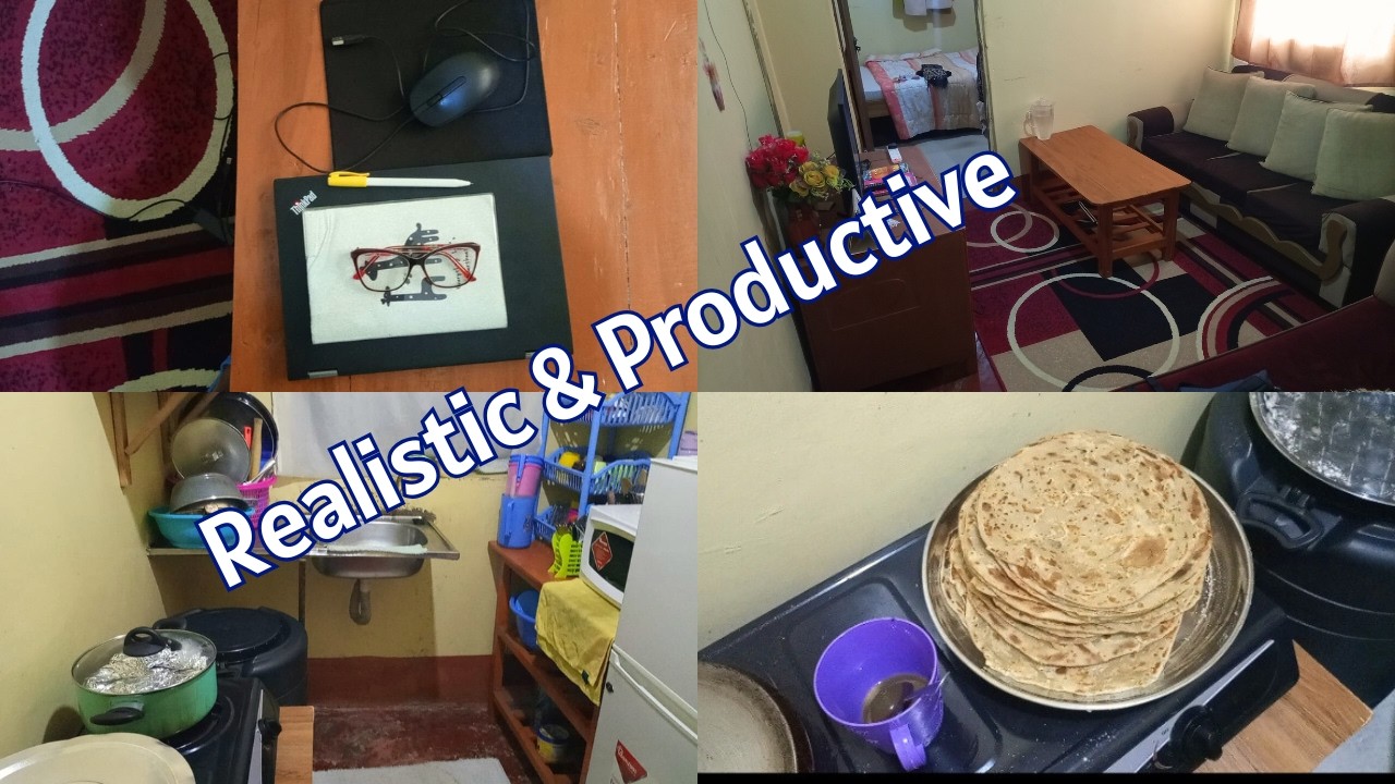 A Realistic Productive Day in My Life as a Small Business Owner | Cleaning, Cooking & Work