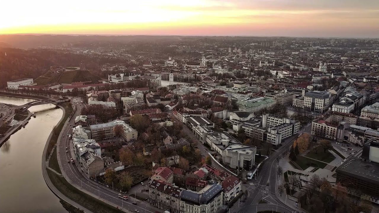 Morning in Vilnius.