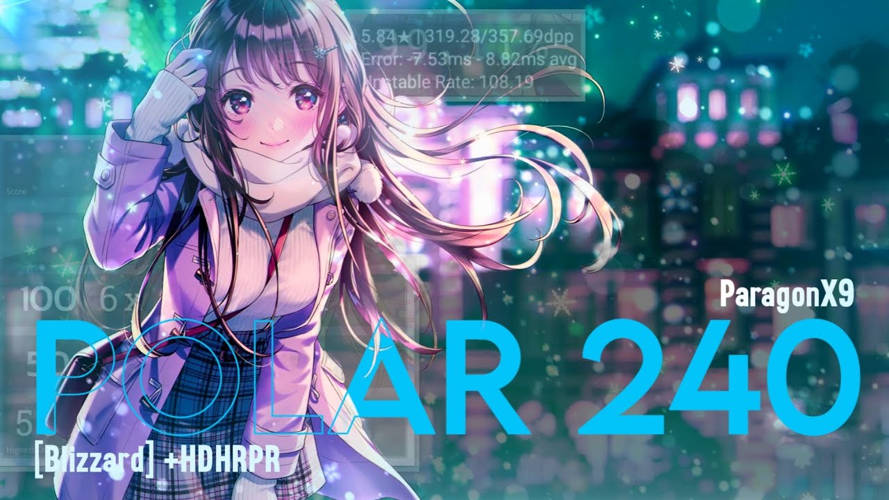 osu!droid/ParagonX9 - Polar 240 [Blizzard]+HDHRPR