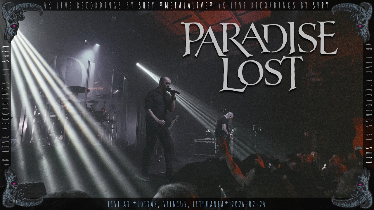 Paradise Lost - Live at Loftas, Vilnius, Lithuania (FULL CONCERT) [4k]