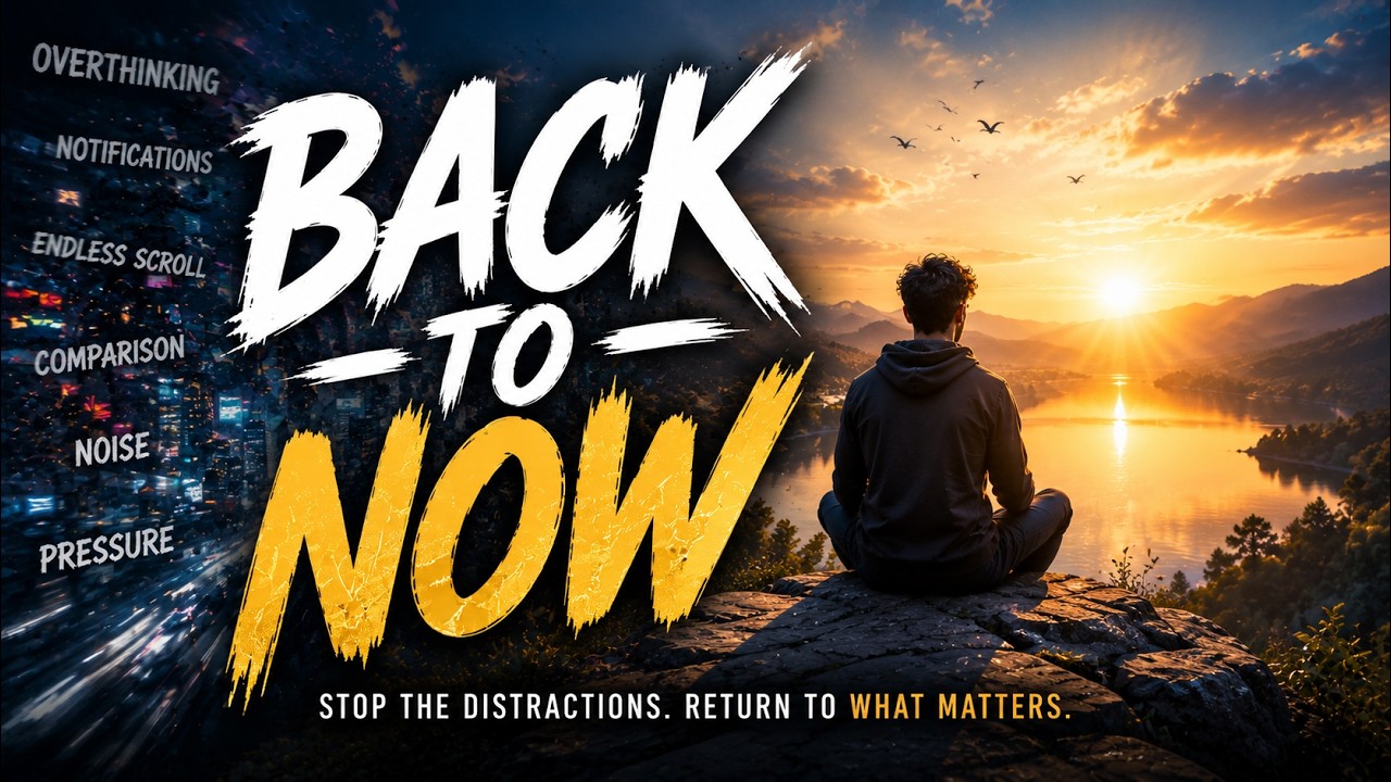 Back to Now (Official Music Video) | Mindfulness Music