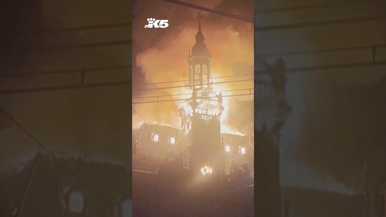 Protests in France leave Paris in flames