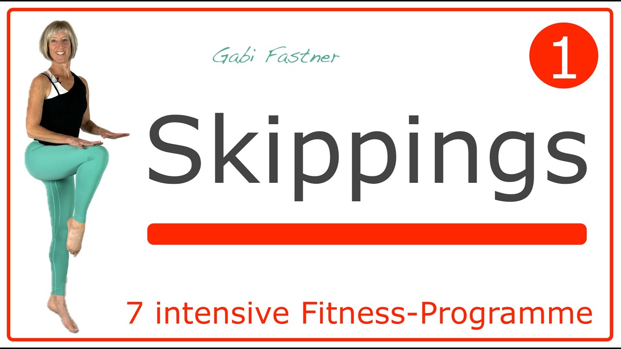 1/7🌶️ 33 min. Skipping | intensives Cardio-Intervalltraining | 3500 Schritte, ohne Geräte, im Stehen