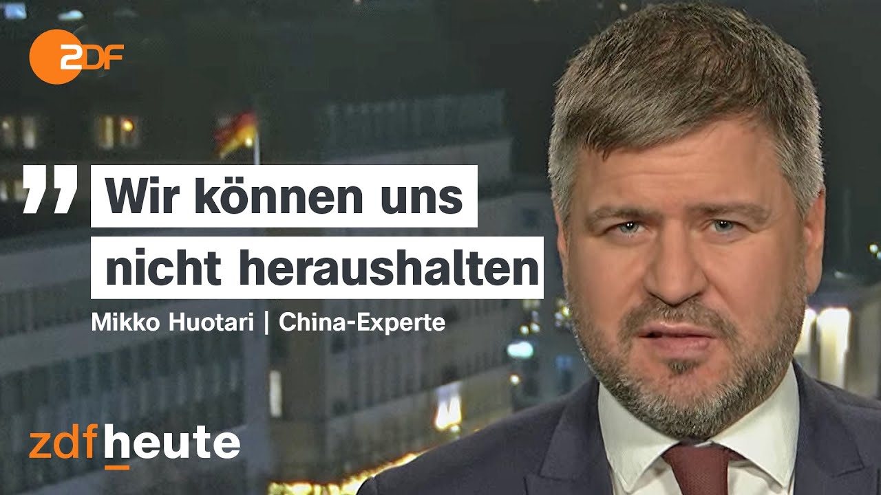 Chinas Konflikt mit Taiwan und Japan: Was er f&uuml;r Deutschland und Europa bedeutet | ZDFheute Live