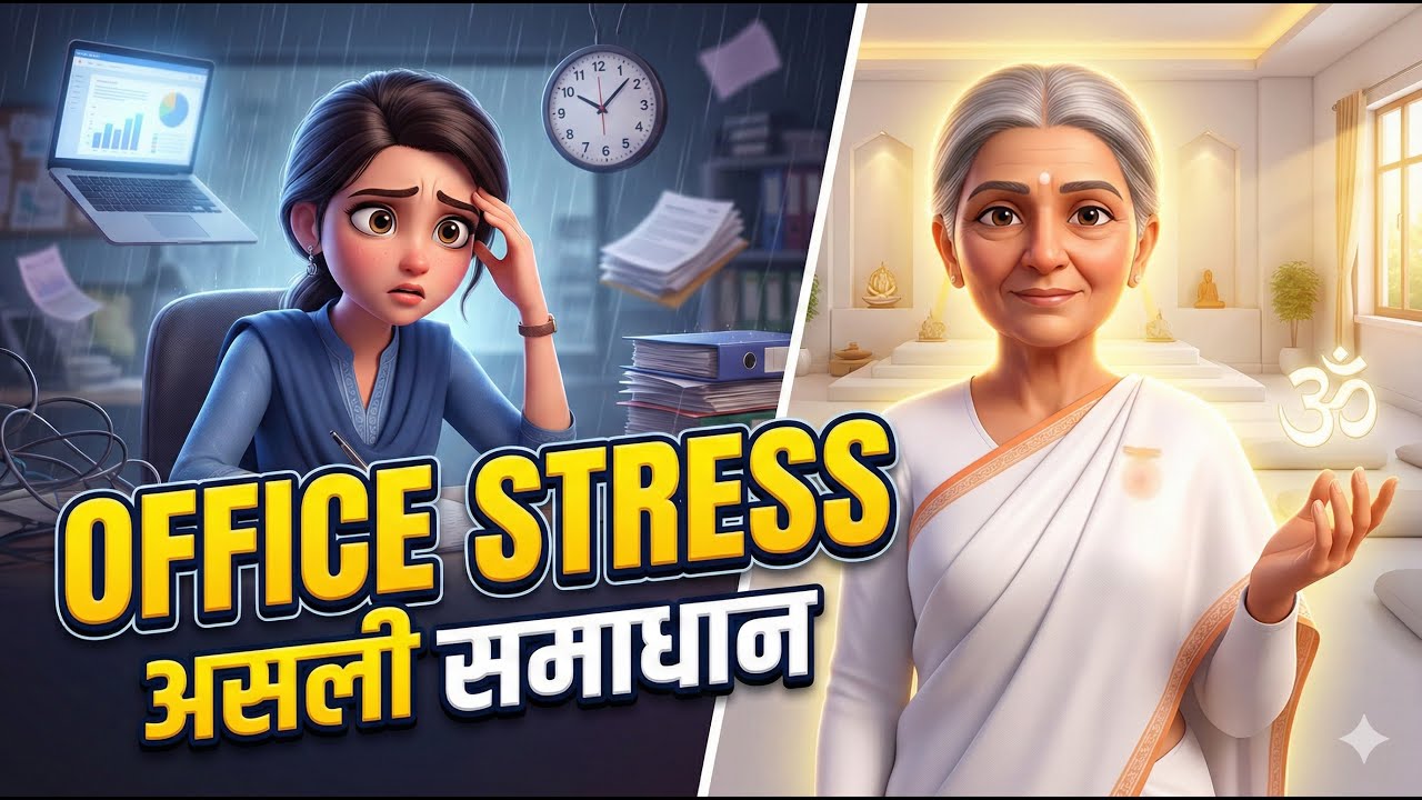Office Stress को Handle करने का असली तरीका | Time Management का Real Gyaan BK Om Shanti