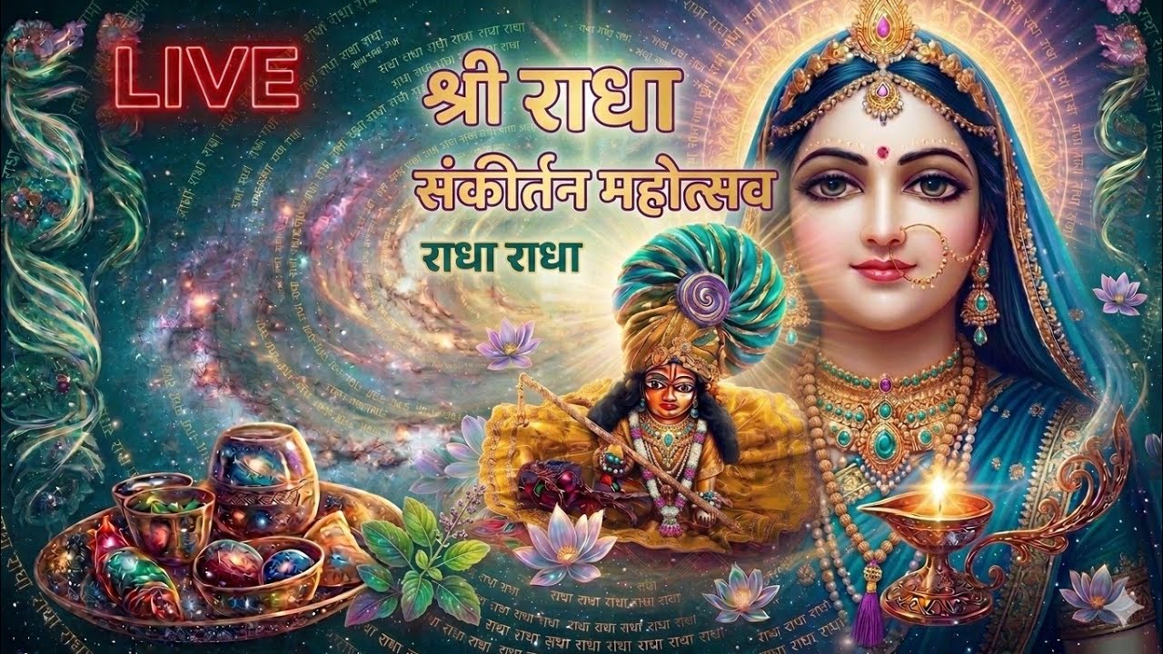 कान्हा का संसार is live!लड्डू गोपाल की पहली होली | सेवा और आनंद का उत्सव 🪔 Radha kirtan