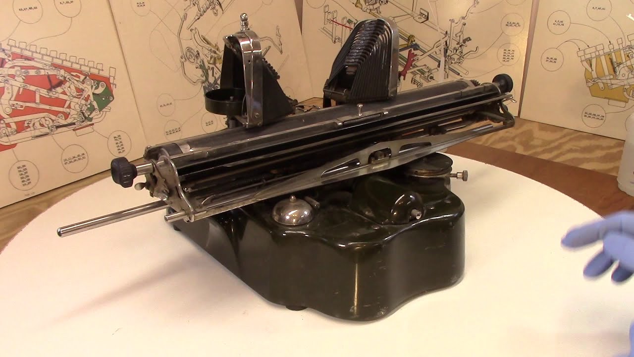 Oliver #5 typewriter made in 1909 needing only a bit of TLC