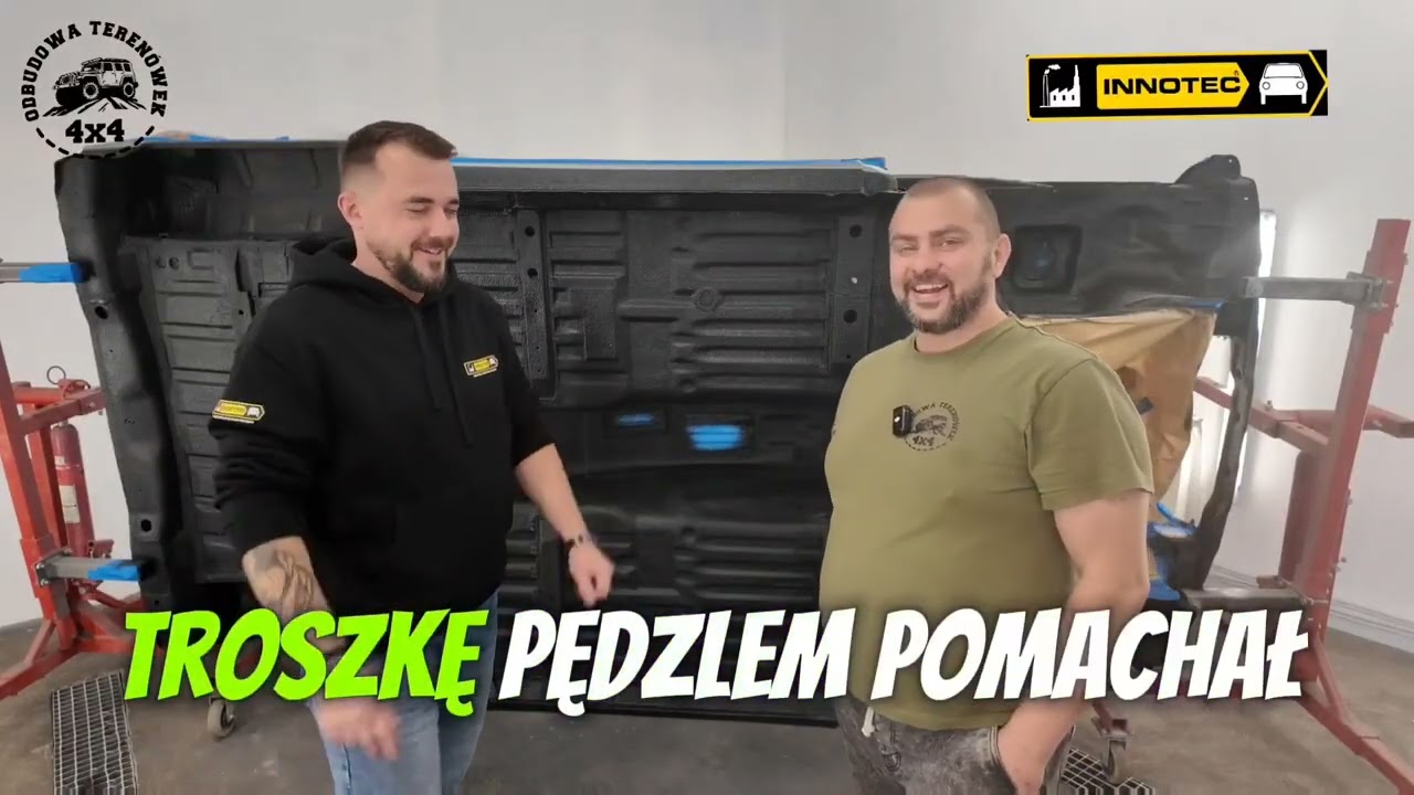 INNOTEC x Odbudowa Teren&oacute;w 4x4 | Woskowanie HI TEMP WAX #korozja #stop