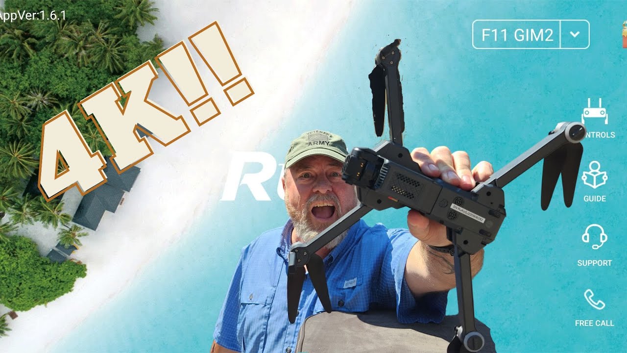 Best Priced Drone for the Beginner and Pro? Let's check out the Ruko F11 GIM2!