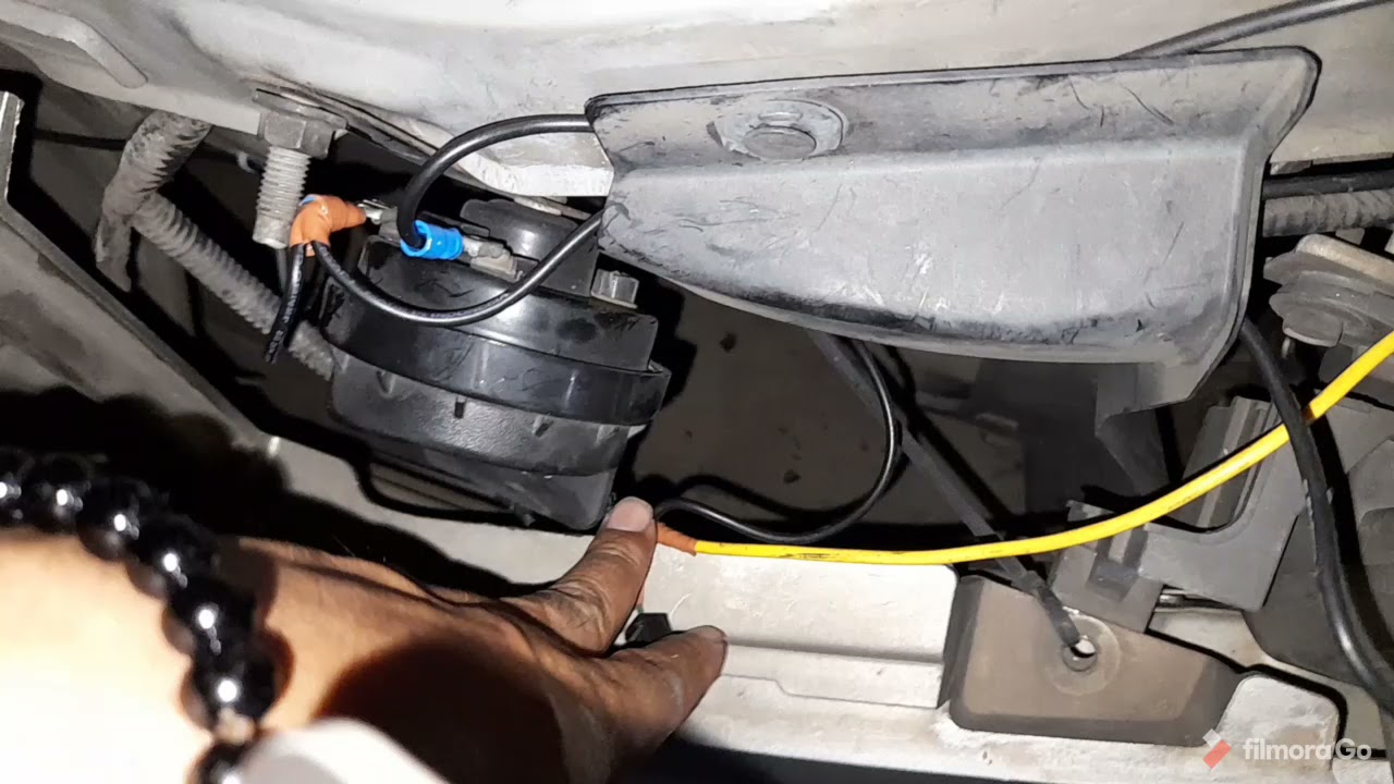 Pasang klakson keong Denso dengan relay di livina