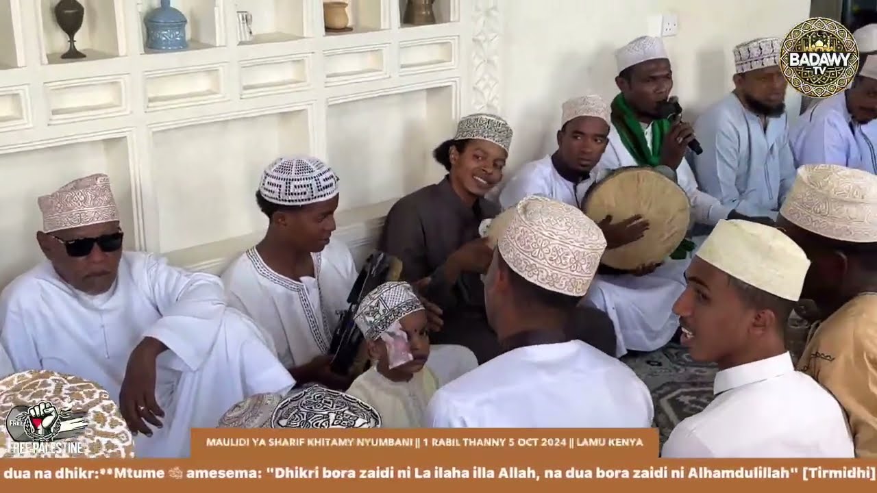 🔴LIVE || MAULIDI YA SHARIF KHITAMY NYUMBANI || 1 RABIL THANNY 5 OCT 2024 || LAMU KENYA