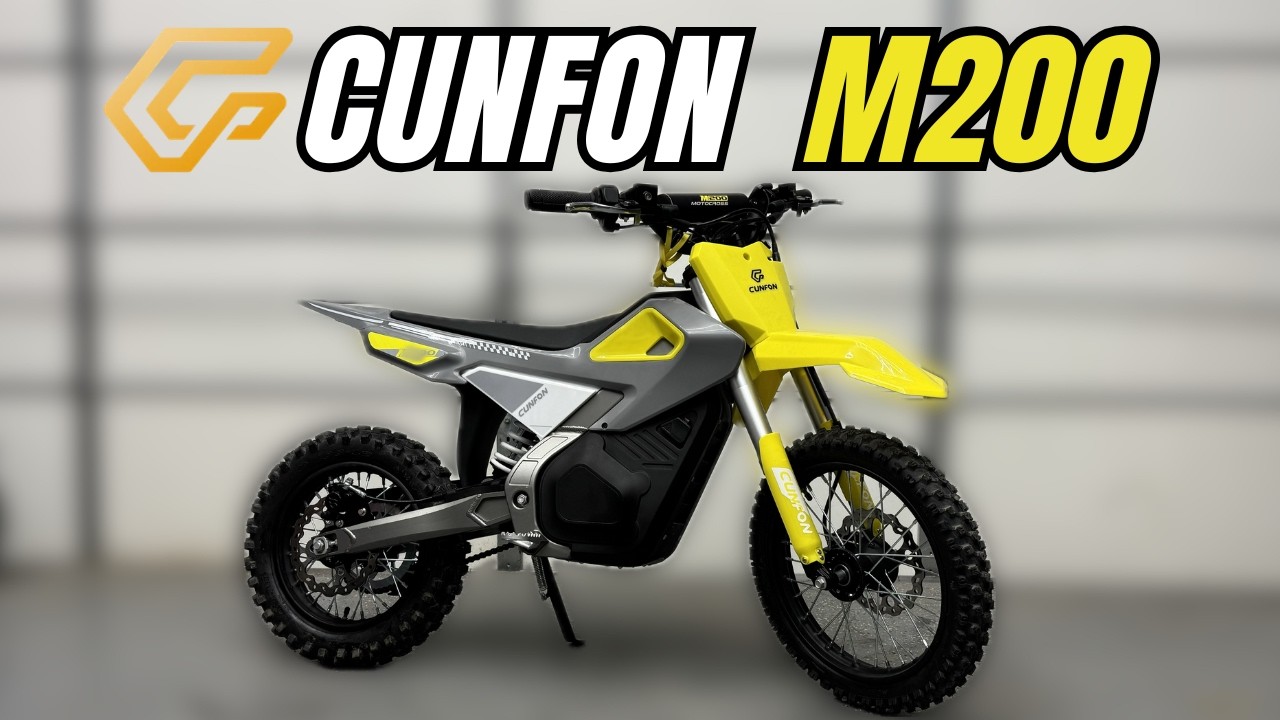 The Mini Husky - Cunfon M200 Electric Dirt Bike Review