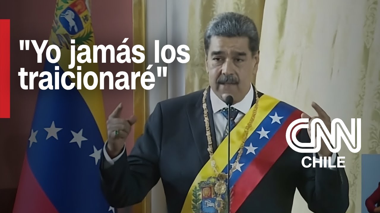 El discurso de Nicolás Maduro al asumir un nuevo período en Venezuela