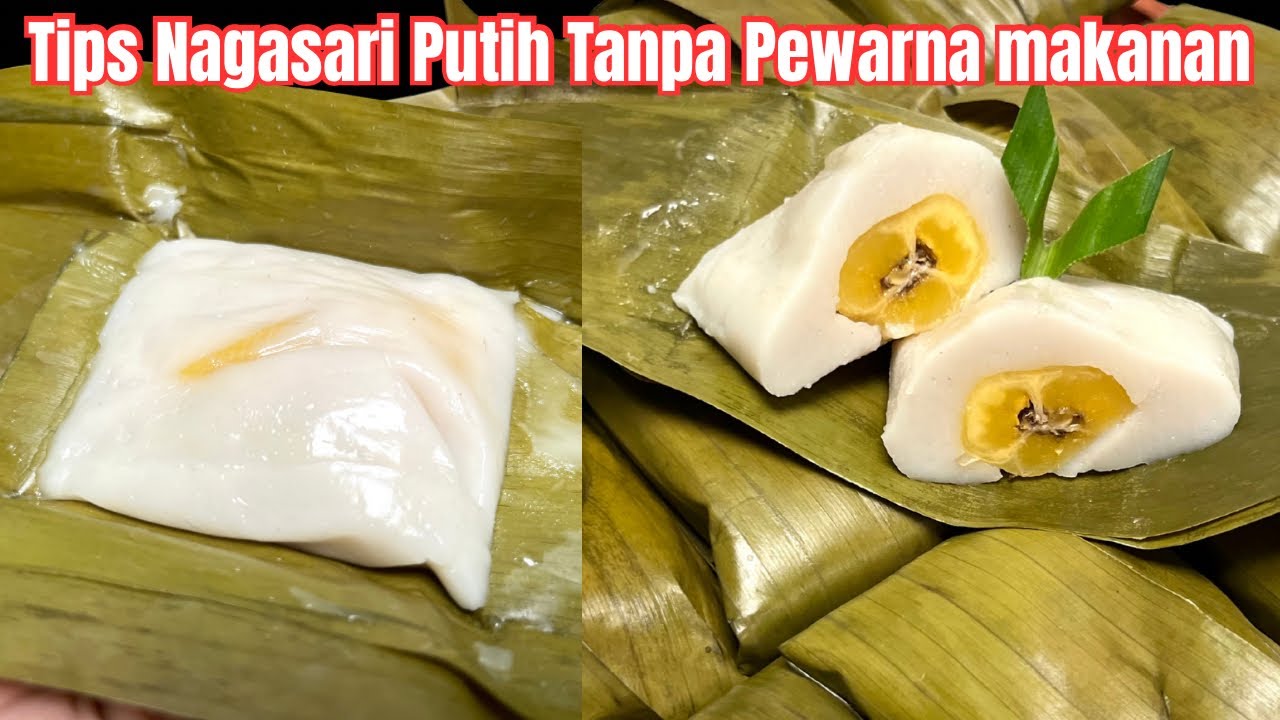 Banyak Yang Belum Tau, Ini Rahasia Kue Nagasari Putih Bersih Awet Tidak Cepat Basi & Lembut 