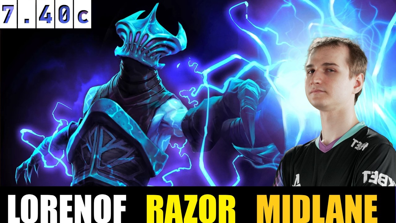 🤯 lorenof [RAZOR] MID - 7.40c - DOTA 2 HIGHEST MMR MATCH#dota2   #dota2gameplay