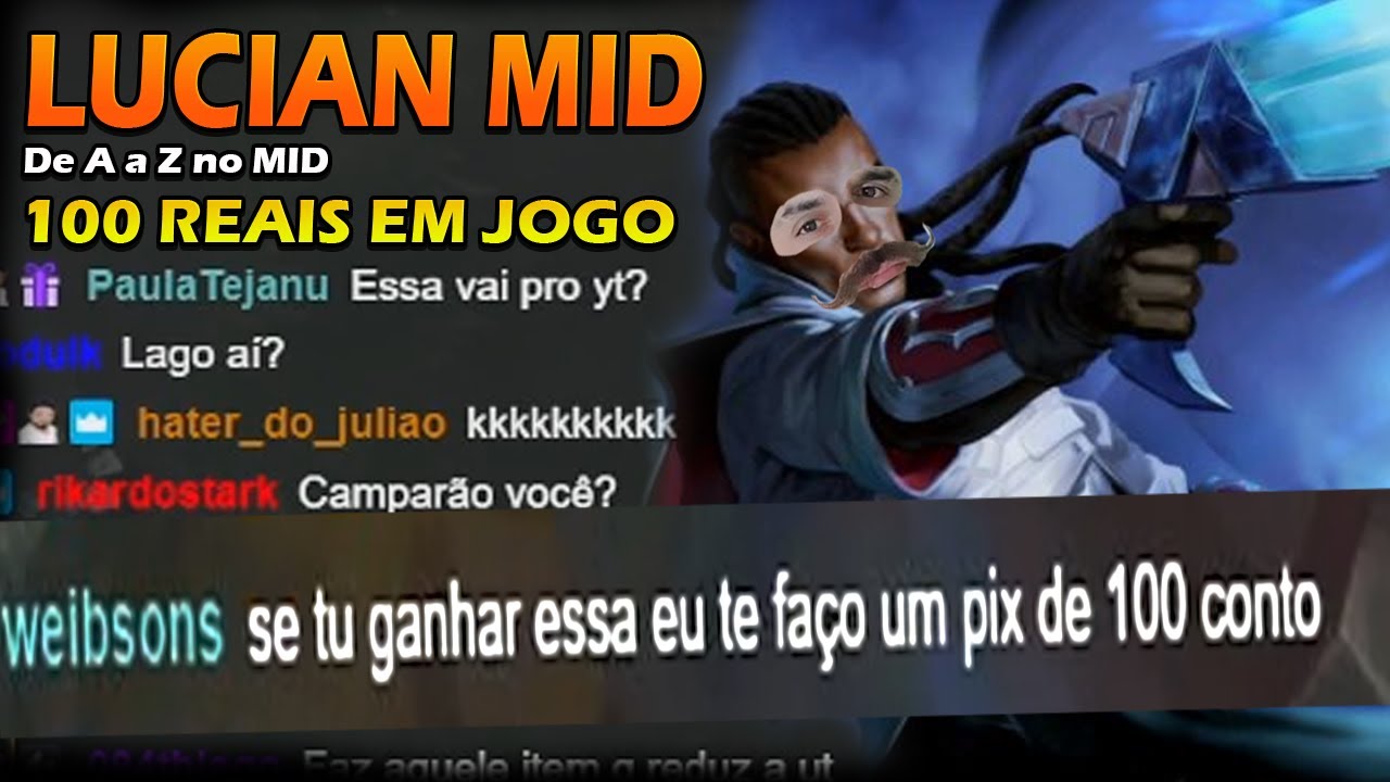 APOSTARAM 100 REAIS QUE EU NÃO GANHAVA ESSE JOGO