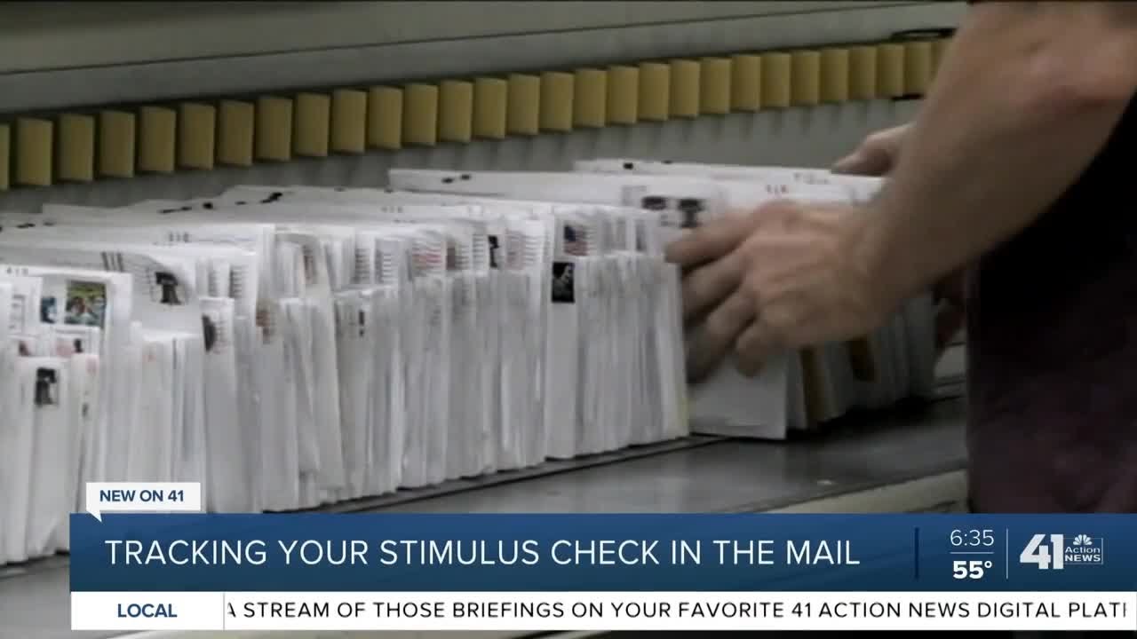 Tracking your stimulus check in the mail