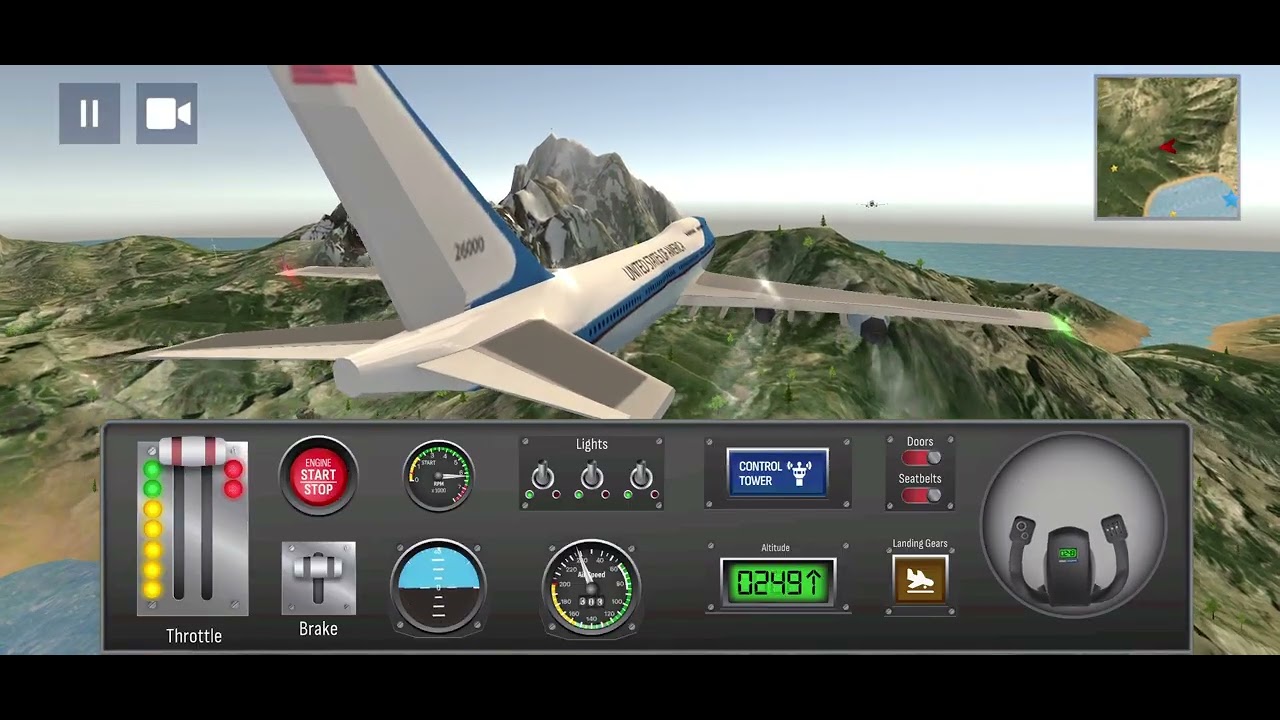 Parte 1 voando com 747 nome do jogo: airplane pro . Parte 2 compro o A380 e o atr 72